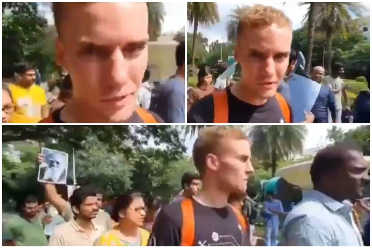 CAA Protest IIT Madras German student Told to exit India