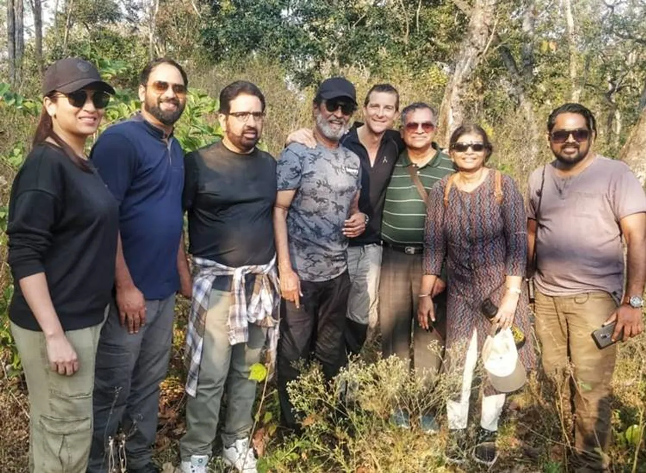 Rajinikanth in Man Vs Wild first schedule of shooting done