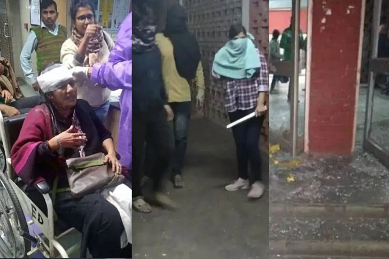 JNU violence: Police identify masked woman in video