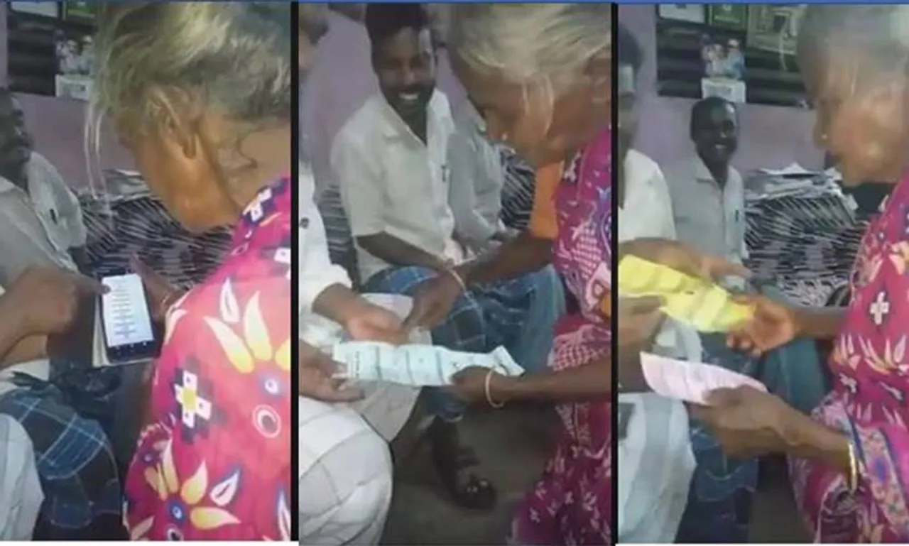 Viral video local body elections, older woman, viral video