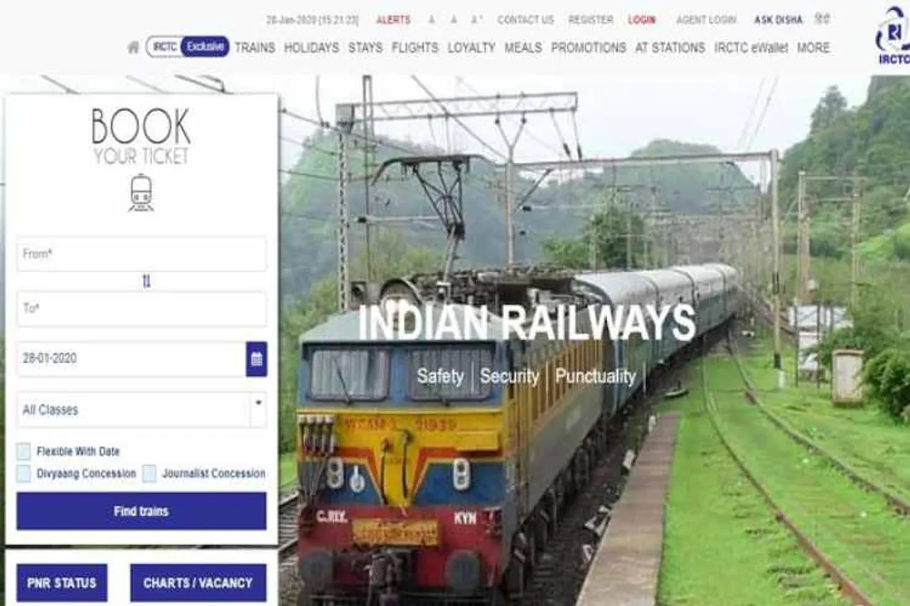 indian railways, railways, irctc, tickets, ticket booking, irctc tourism