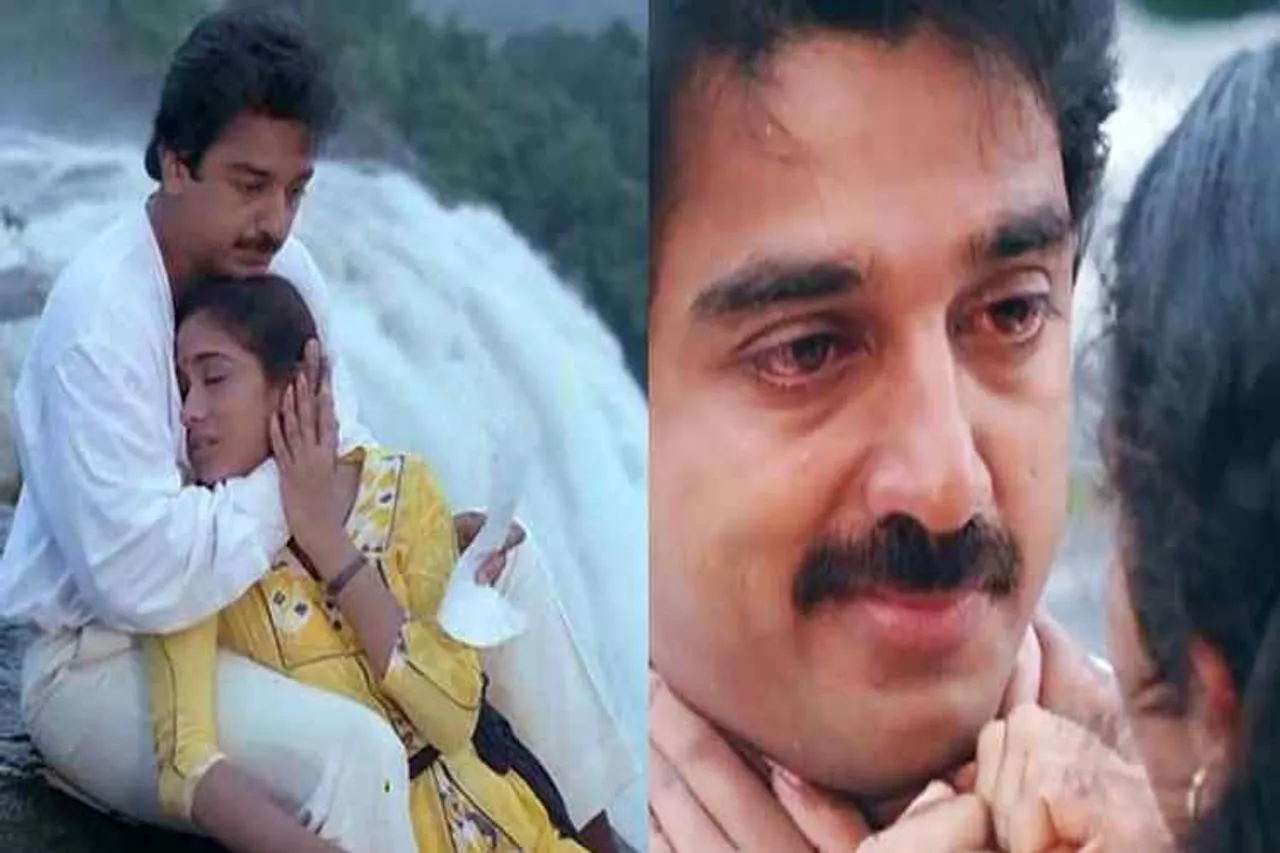 punnagai mannan, punnagai mannan kiss, punnagai mannan controversy, kamal haasan kiss, புன்னகை மன்னன், புன்னகை மன்னன் முத்தக் காட்சி, கமல்ஹாசன் முத்தக் காட்சி, கமல்ஹாசன், ரேகா, kamal haasan rekha kiss,புன்னகை மன்னன் சர்ச்சை, rekha kiss, kamal haasan news, punnagai mannan movie, tamil actor rekha, kamal haasan latest news