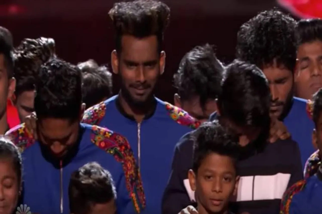 marana mass song petta america's got talent indian team winners