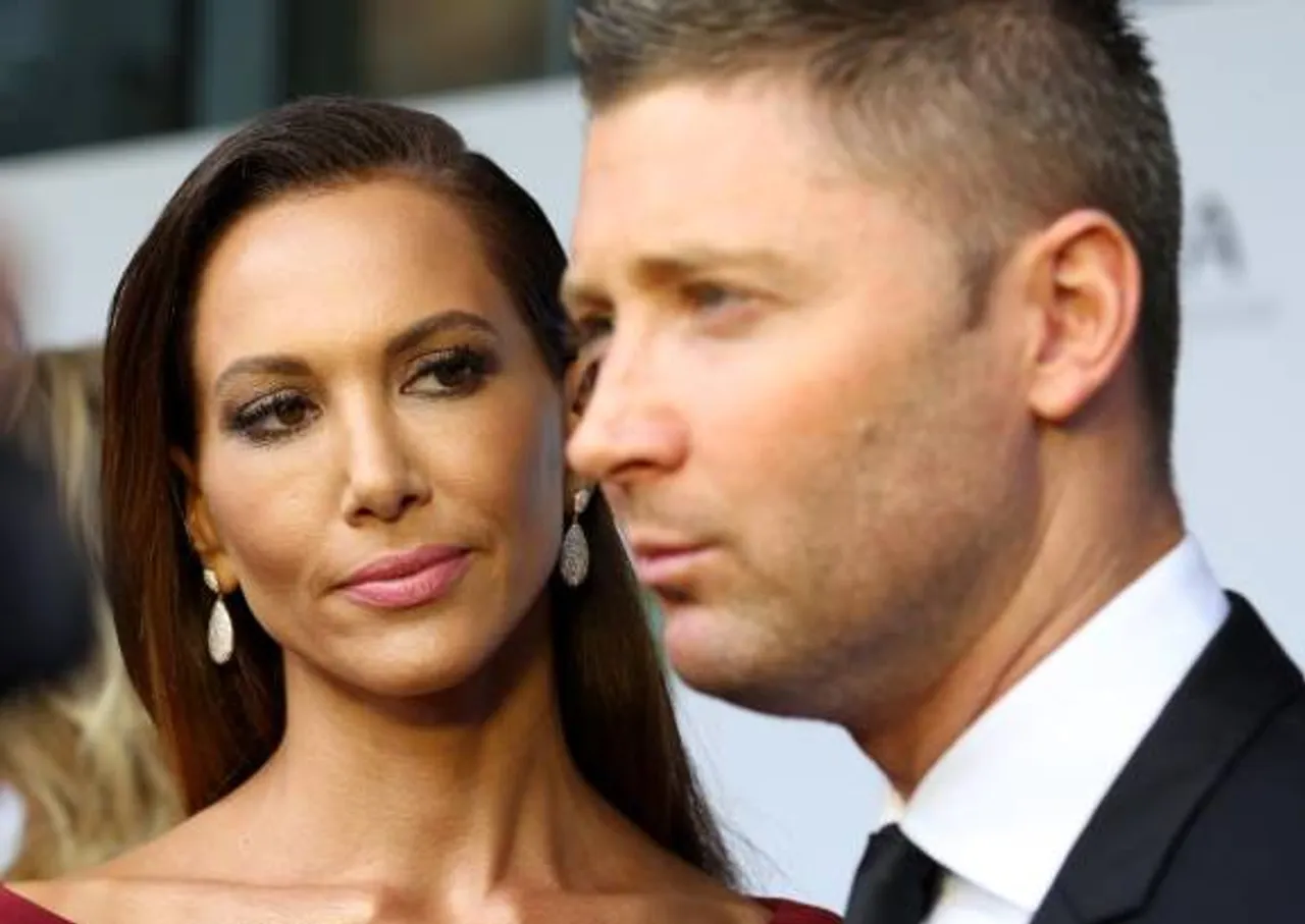 michael clarke and wife kyly confirm divorce
