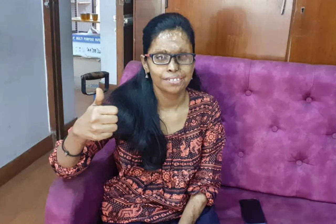 Acid Attack Survivor Santhi