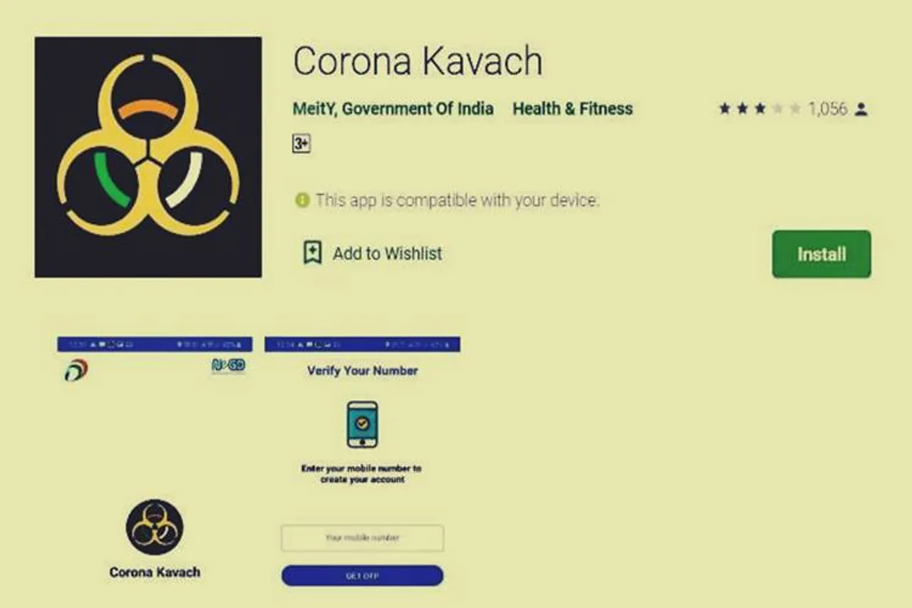 Government of India launches coronavirus tracking app Corona Kavach
