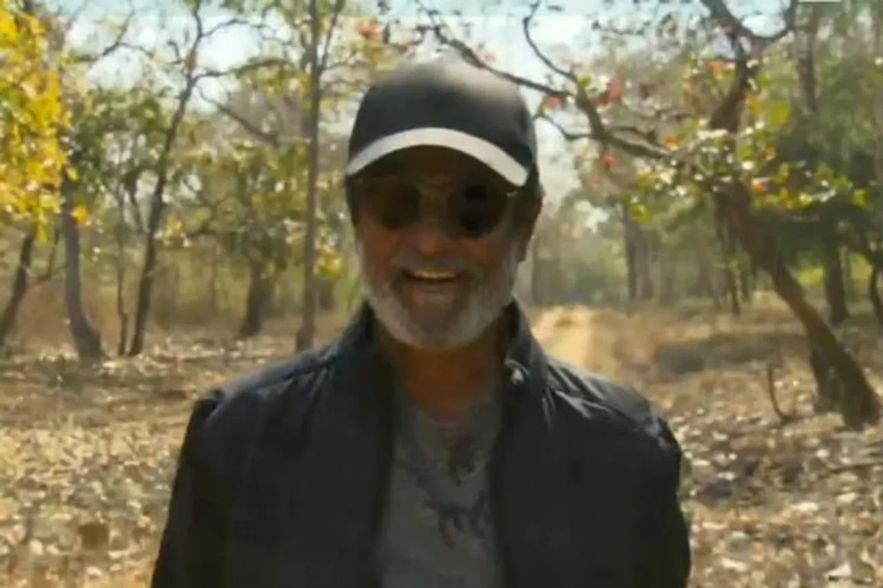 Into the wild with bear grylls, rajinikanth teaser