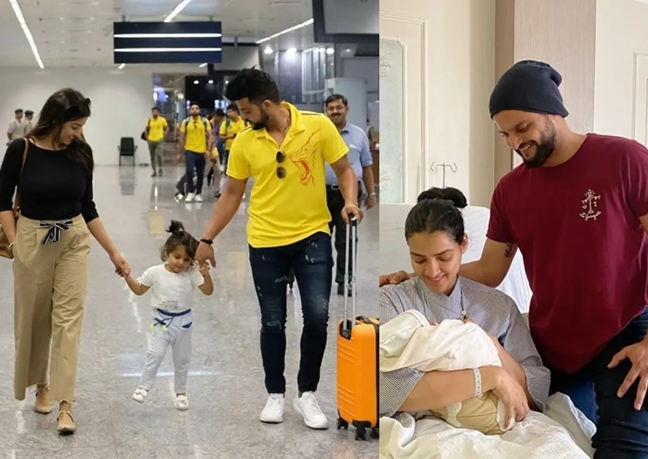Indian Cricketer Suresh raina welcomes his son Rio Raina with heart touching message