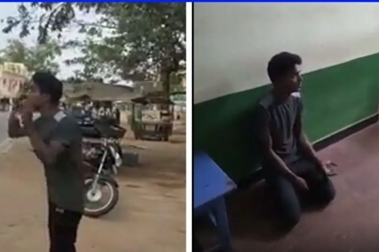 Trending Viral video of Trichy youth calls CM to show him coronavirus