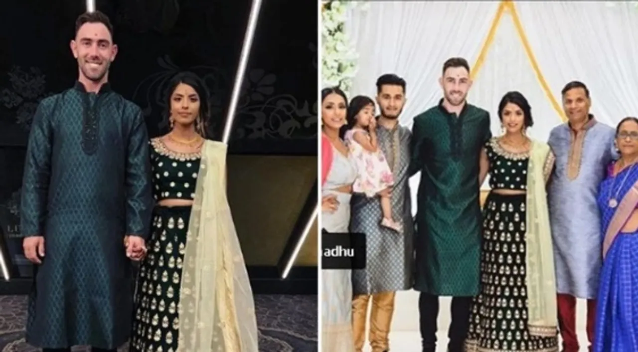 Glenn Maxwell’s ‘Indian engagement’ with girlfriend Vini Raman