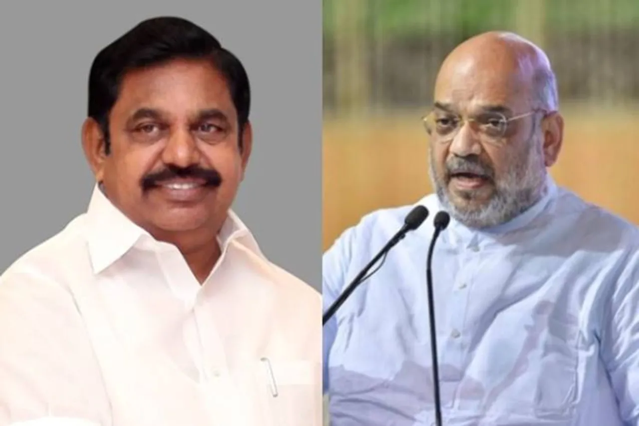 muralidhar rao meet cm palanisamy tn ministers meet amit shah