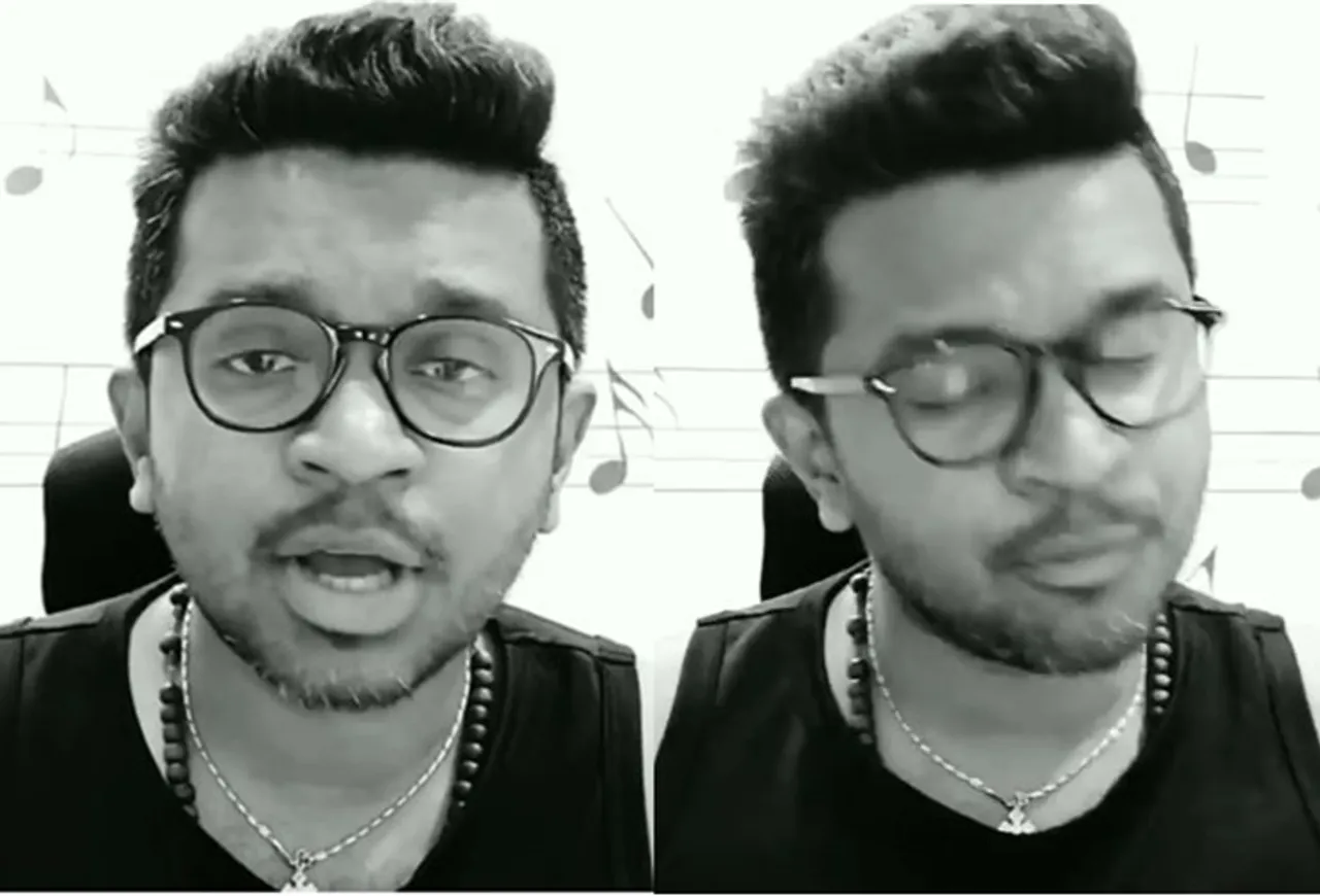 Trending Viral Video of Airtel Super Singer Title winner Nikhil Mathew sings Vaikasi Nilavea