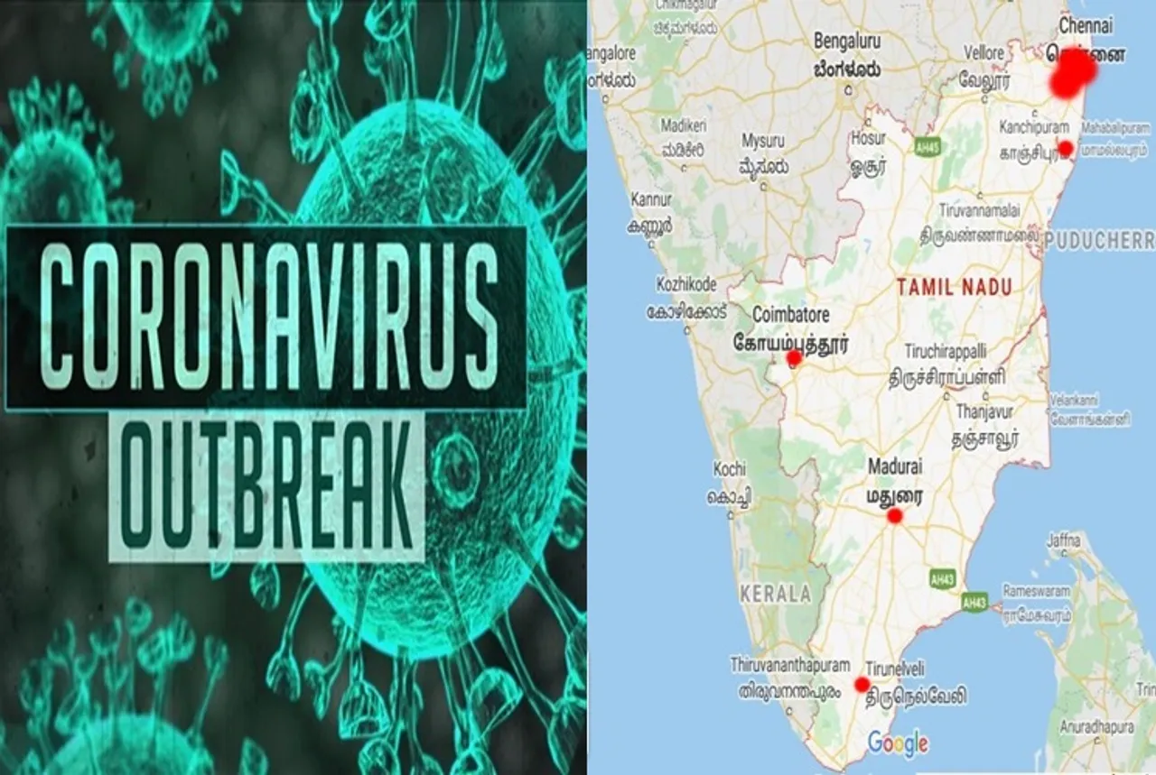 coronavirus COVID19 outbreak total number of cases reported in tamil nadu