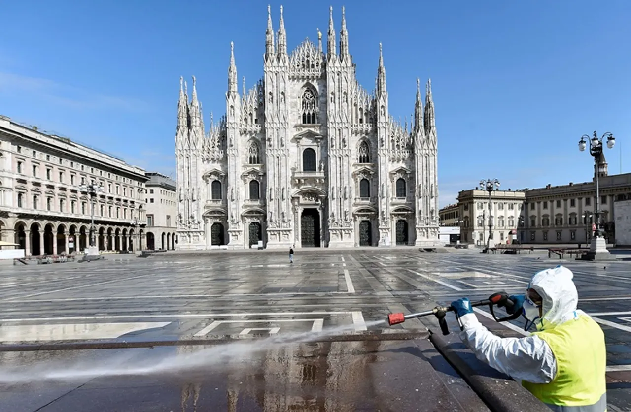 coronavirus lockdown relaxation measures announced by Italy prime minister Giuseppe Conte