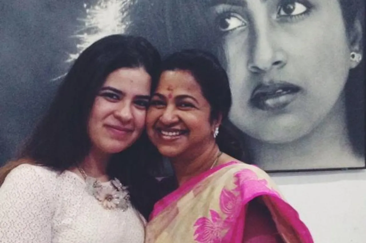 Rayane Mithun Names her baby Radhya Mithu, to tribute her mother Radhika Sarathkumar
