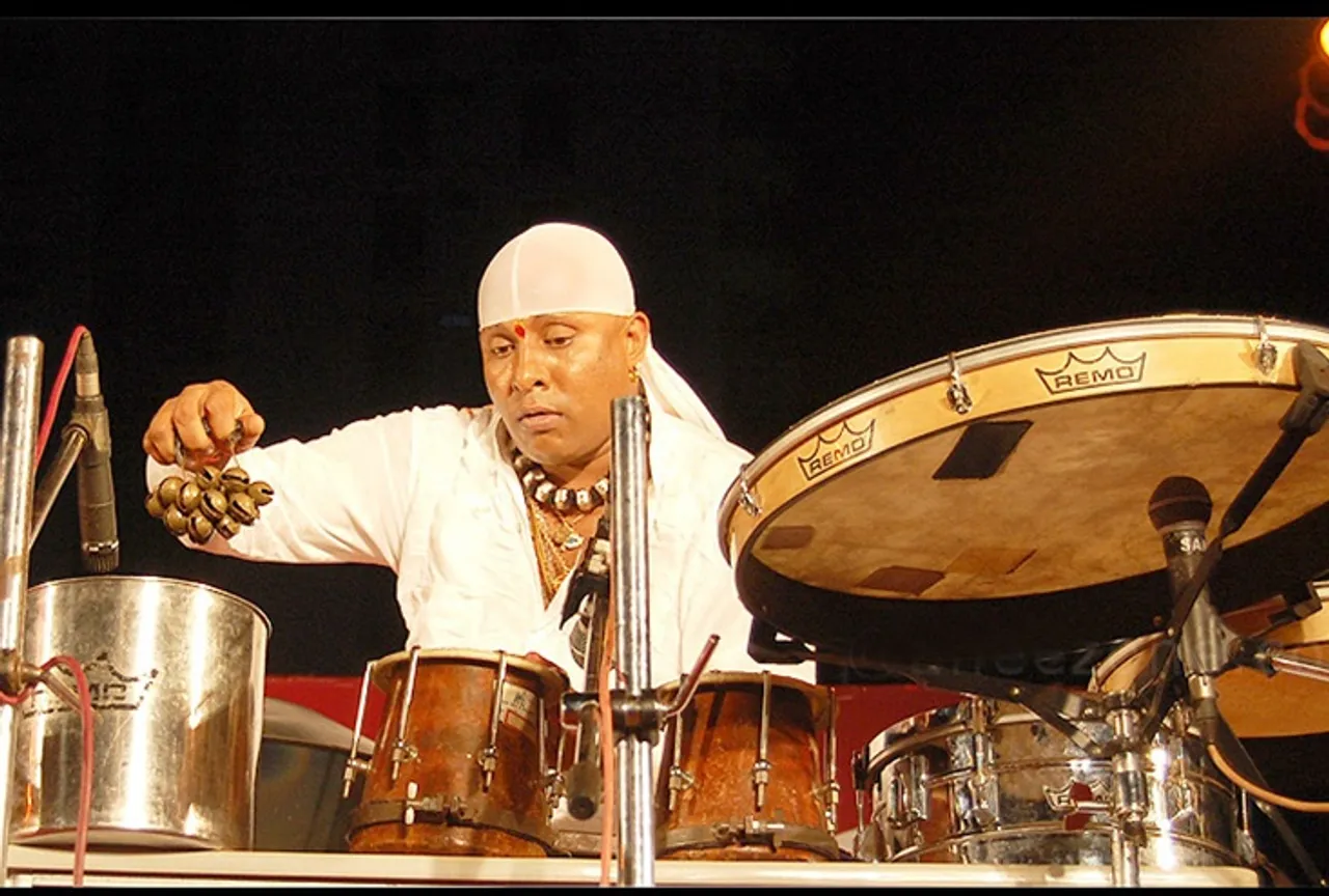 Percussionist Drums Sivamani IE Tamil Facebook Live