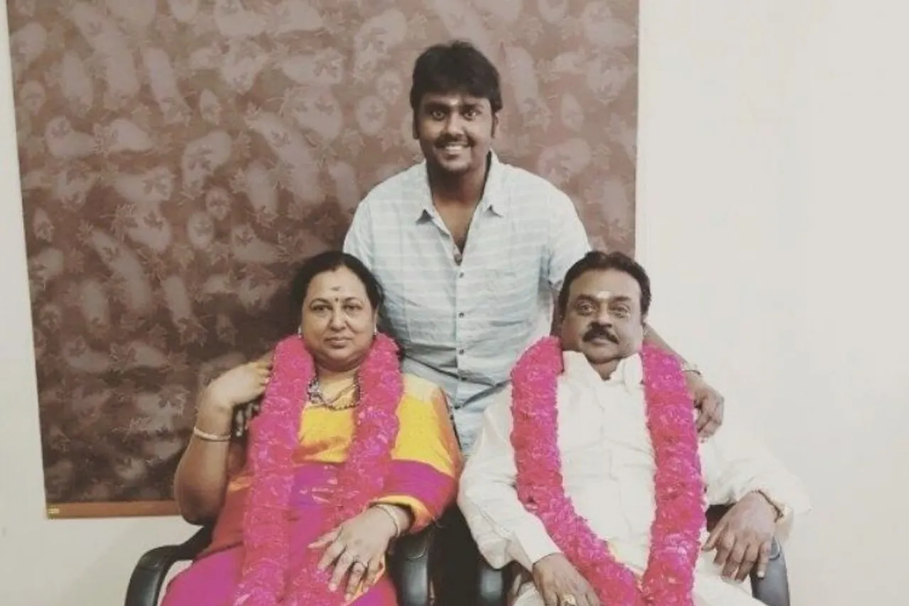 Vijayakanth Wedding Anniversary (1)