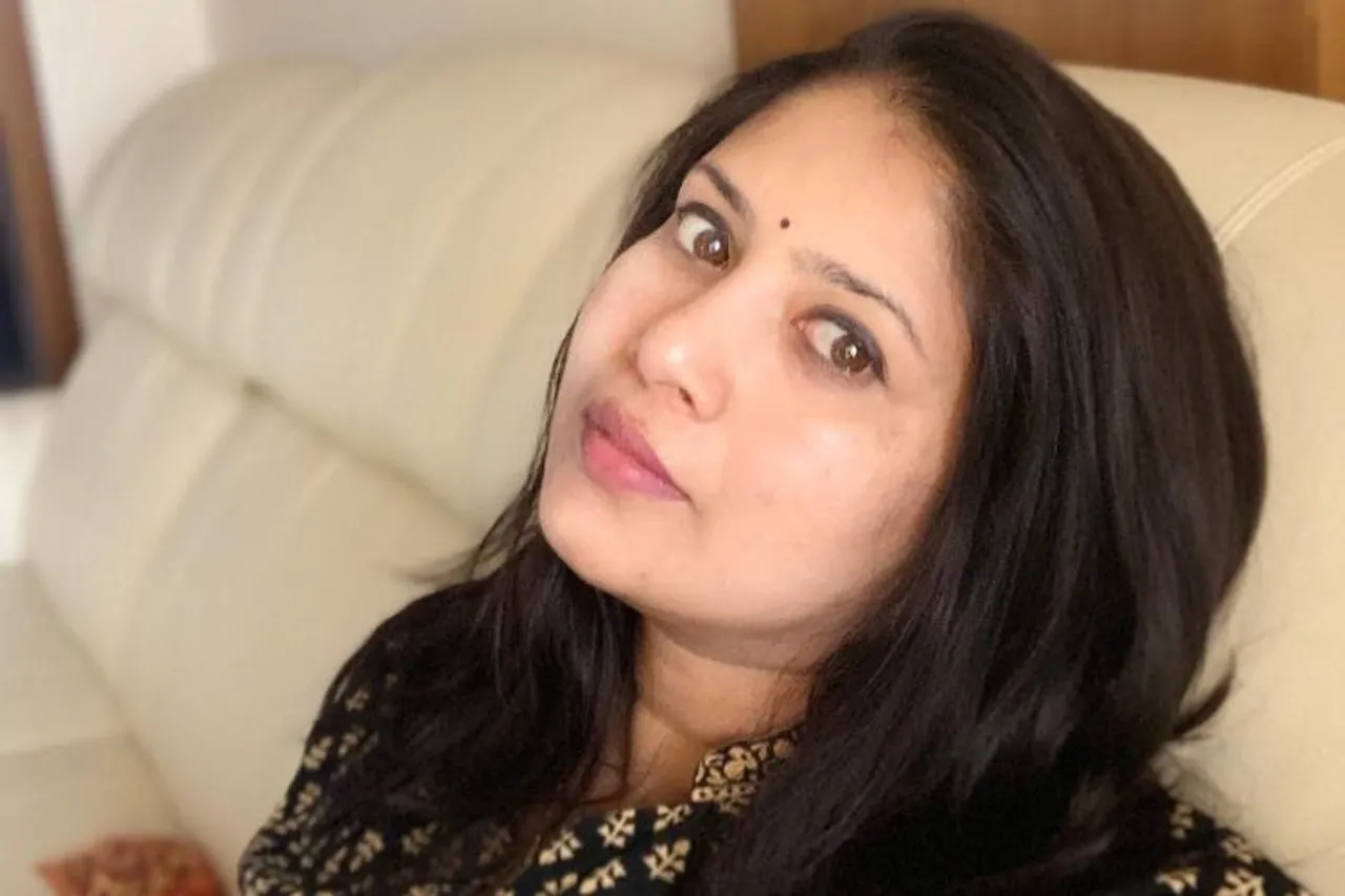 Actress Sanghavi gives birth at the age of 42