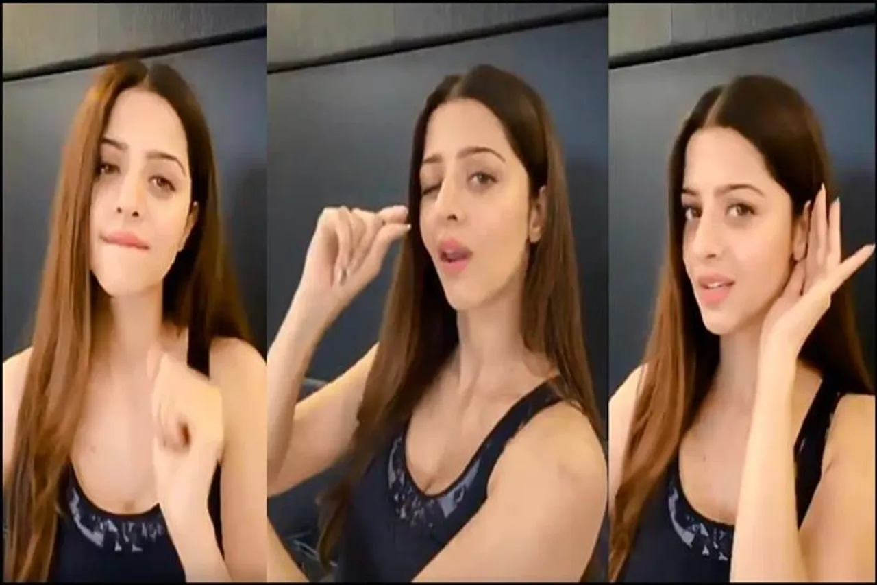 Vedhika Kutty Story Tik tok video