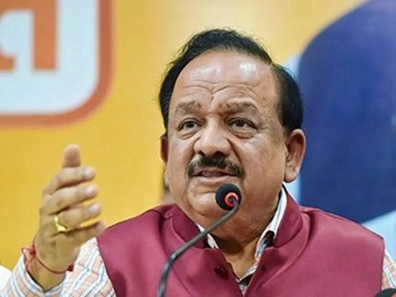 Union Health Minister Harsh Vardhan Set to be WHO Executive Board Chairman