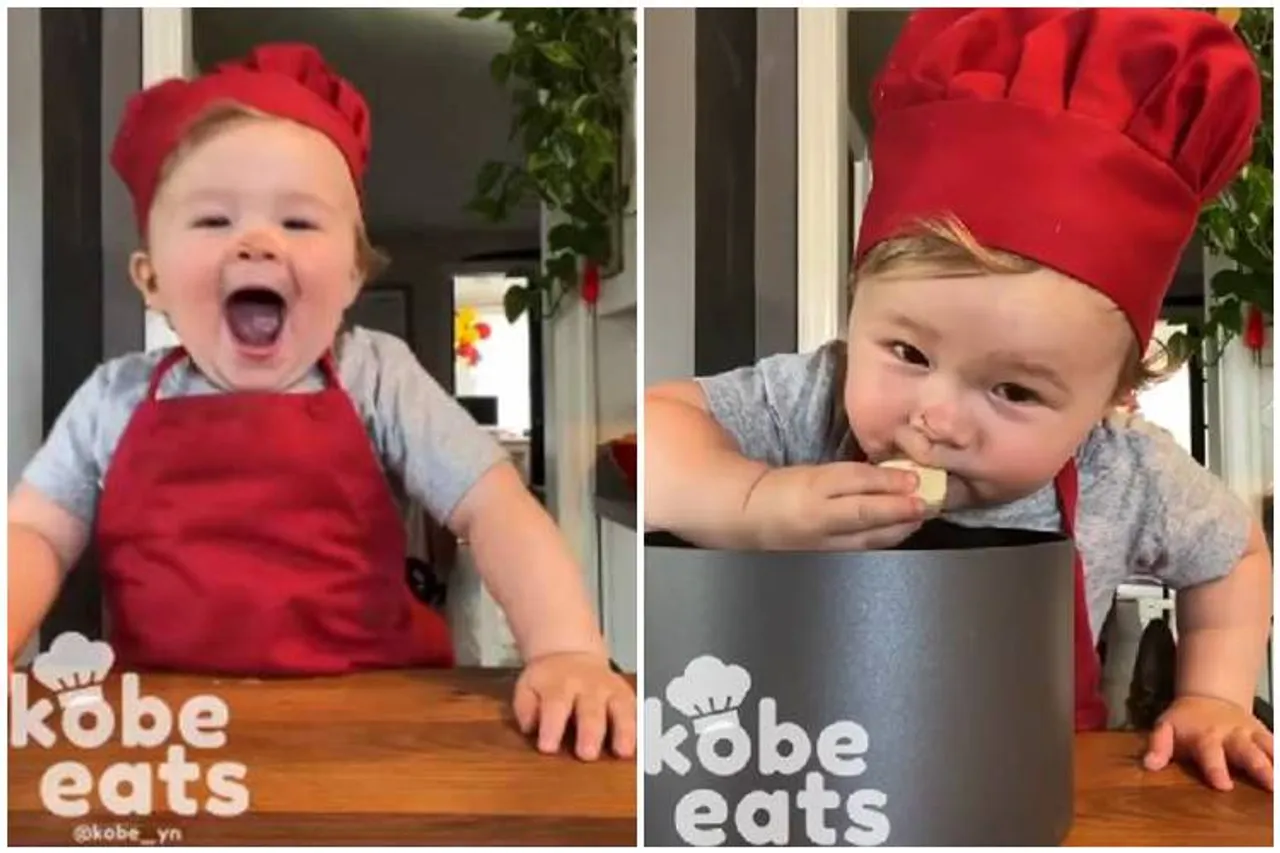 kobe eats, kobe eats cute child chef, child chef kobe, child chef kobe cooking video, kobe cooking viral video, கோப் ஈட்ஸ், குழந்தை கோப் சமைக்கும் வீடியோ, குட்டி செஃப் கோப், வைரல் வீடியோ, kobe viral video, latest viral news, latest video news, latest viral video, latest videon news in tamil, latest tamil nadu news, latest tamil news