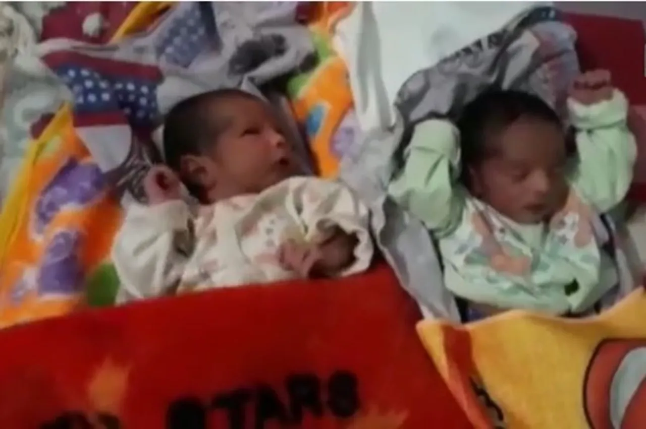 Meerut couple named their twins sanitizer, quarantine