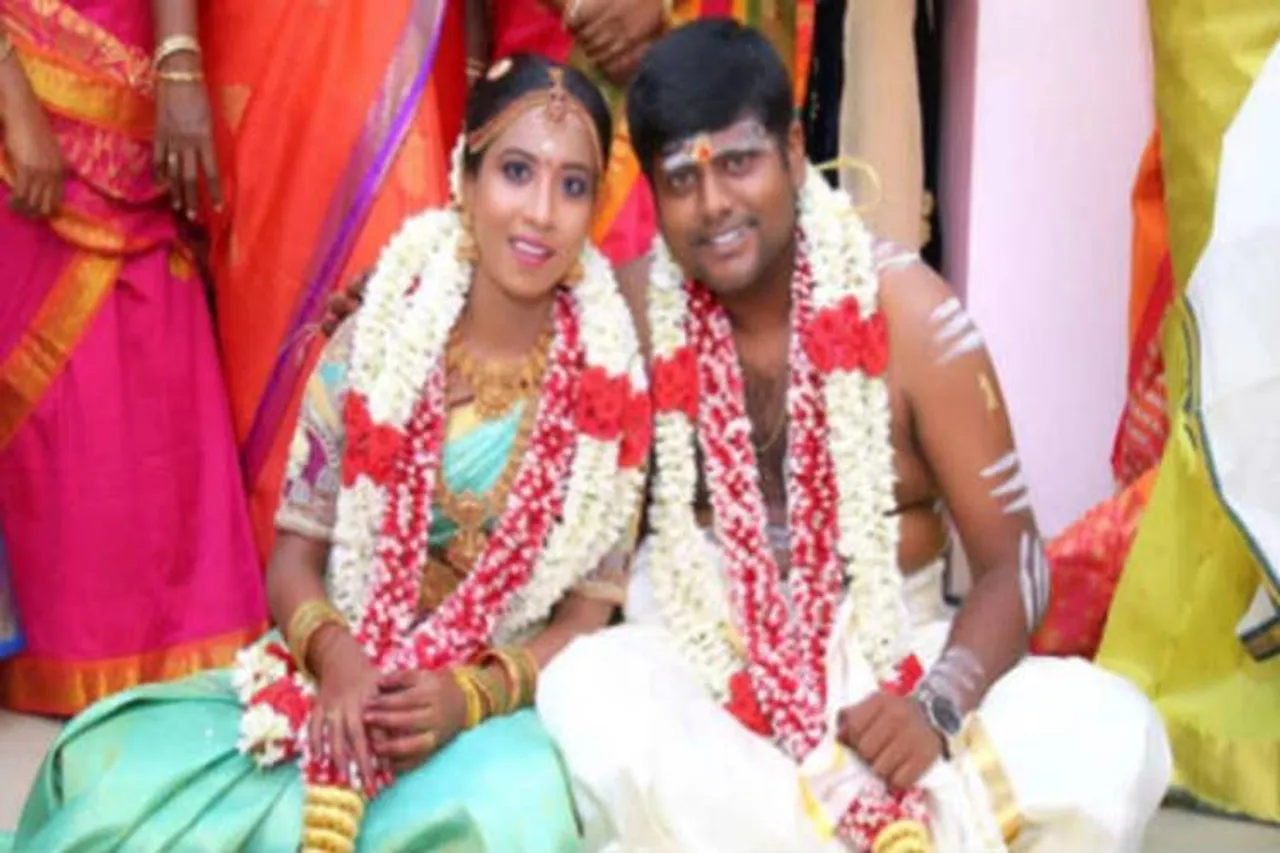 Kumki Ashwin married his girl friend vidhyasree