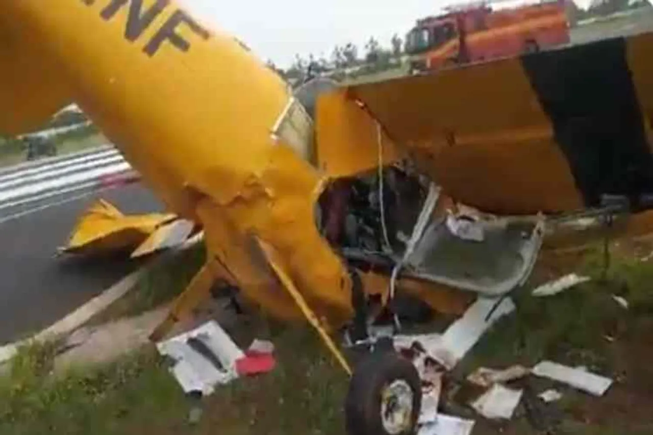 Cessna aircraft crashes in Odisha, Cessna aircraft crashes, விமானம் விபத்து, தலைமை விமானப் பயிற்சியாளர், பயிற்சி விமானி பலி, 2 பேர் பலி, chief trainer pilot and tamil nadu trainee pilot killed, ஒடிசாவில் விமான விபத்து, Dhenkanal, Odisha, aircraft accident 2 killed, latest news in tamil