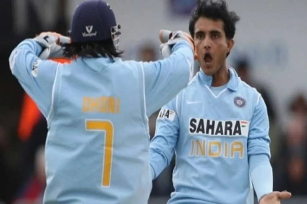 sourav ganguly, ms dhoni, india cricket, india world cup, கங்குலி, தோனி, உலகக் கோப்பை, india 2011 world cup, india 2003 world cup, sourav ganguly ms dhoni teams