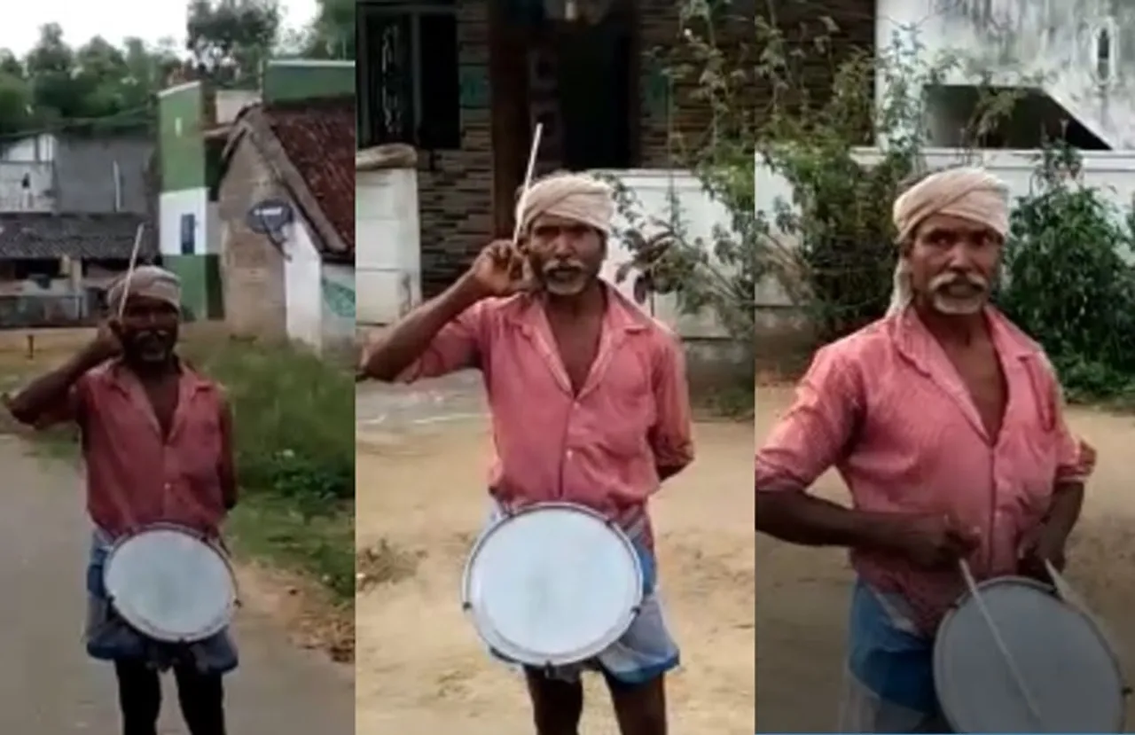 Viral video of Thandora man orders villagers should not help Chennai people
