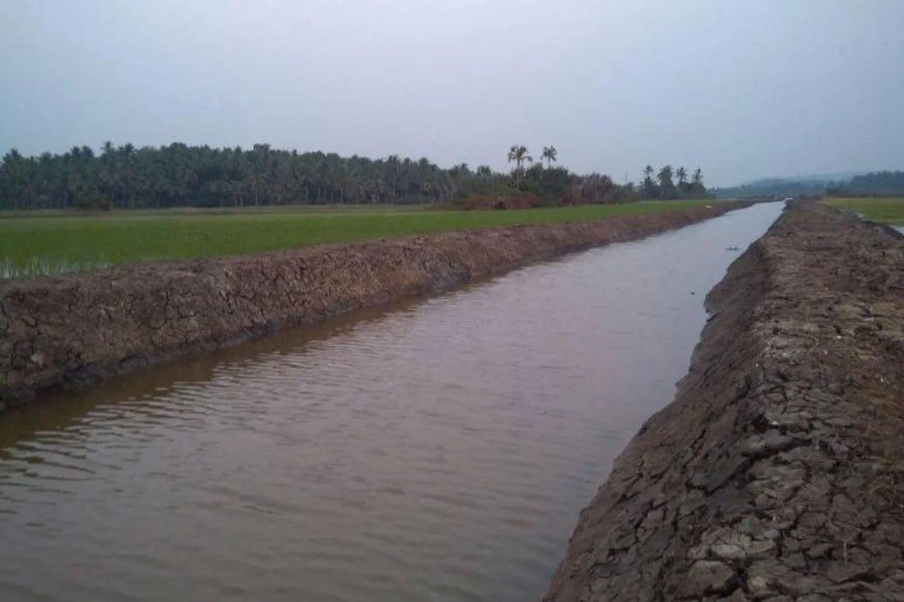 PWD workers recoverd lost irrigation canal after 18 years at Chidambaram