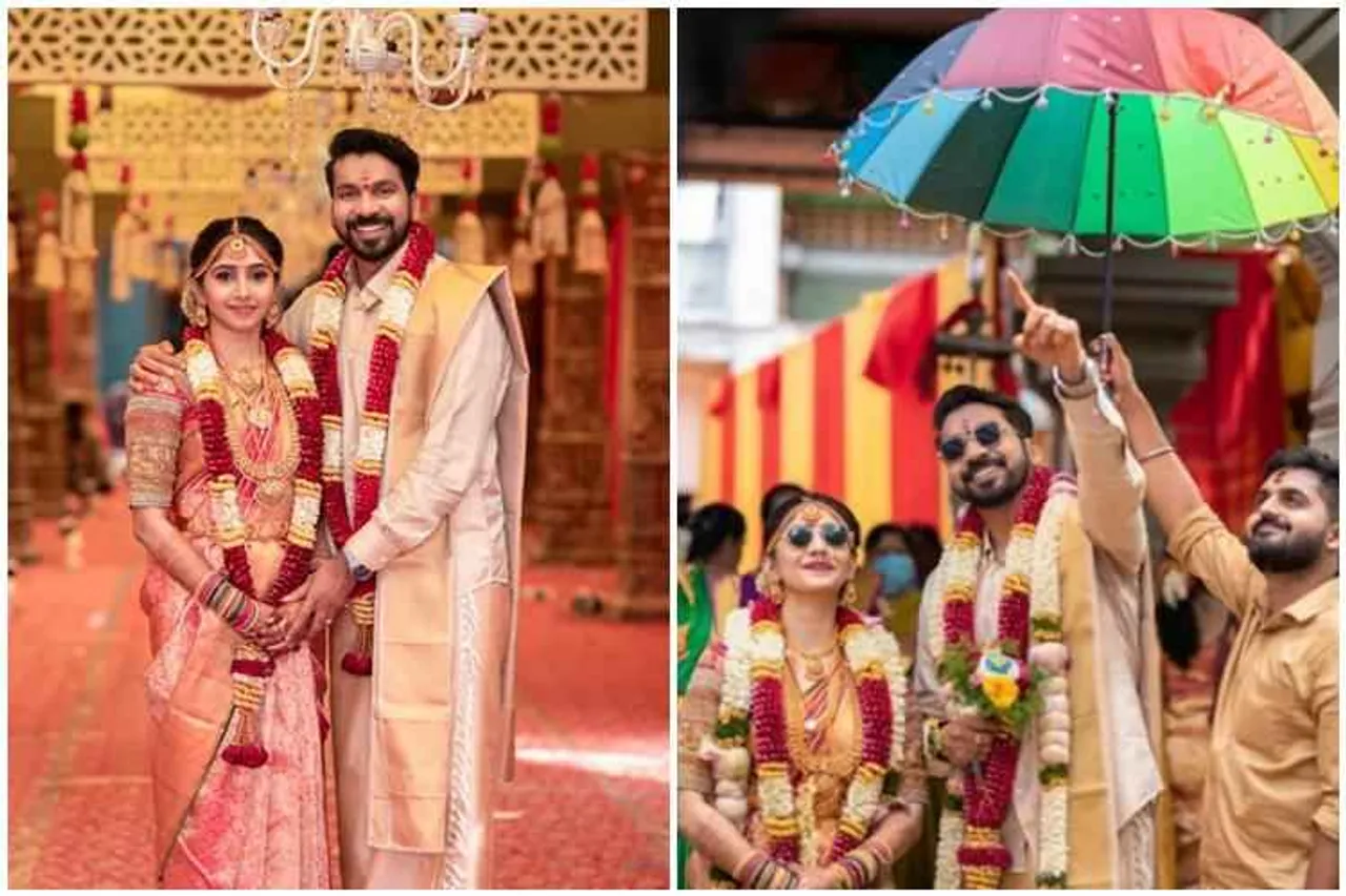 sun tv serial actor vijjith rudhran marriage, sun tv serial actor vijjith rudhran, சன் டிவி சீரியல் நடிகர் விஜித் ருத்ரன், விஜித் ருத்ரன் திருமண புகைப்படம், serial actor vijjith rudhran marriage photos goes viral, tamil viral news, tamil tv serial news, lock down, coronavirus, latest tv serial news