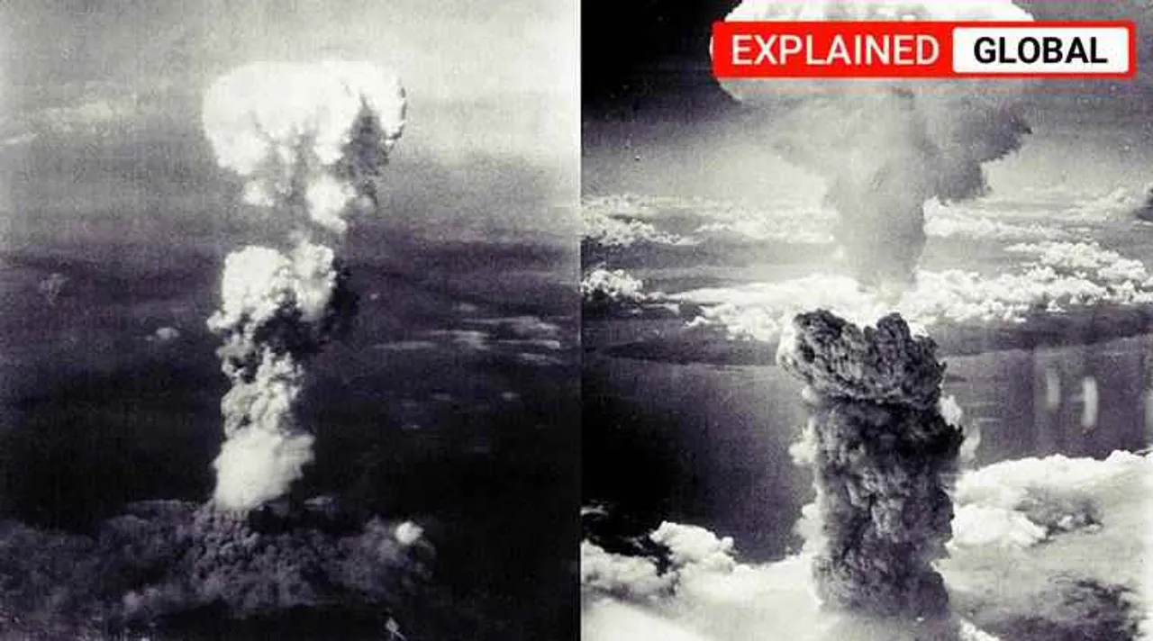 Hiroshima nagasaki US atom bomb, japan atom bomb, ஹிரோஷிமா, நாகசாகி, அமெரிக்கா, இரண்டாம் உலகப்போர், hiroshima nuclear attack, US truman,world war II, tamil indian express explained, explained news