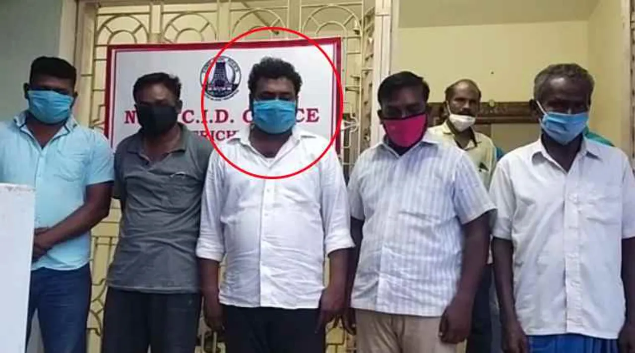 bjp functionary arrested for drugs smuggling, அபின், பாஜக, போதைப் பொருள் கடத்தலில் பாஜக நிர்வாகி கைது, பெரம்பலூர், திருச்சி, perambalur bjp functionary arrested, drugs smuggling,Tiruchi, bjp