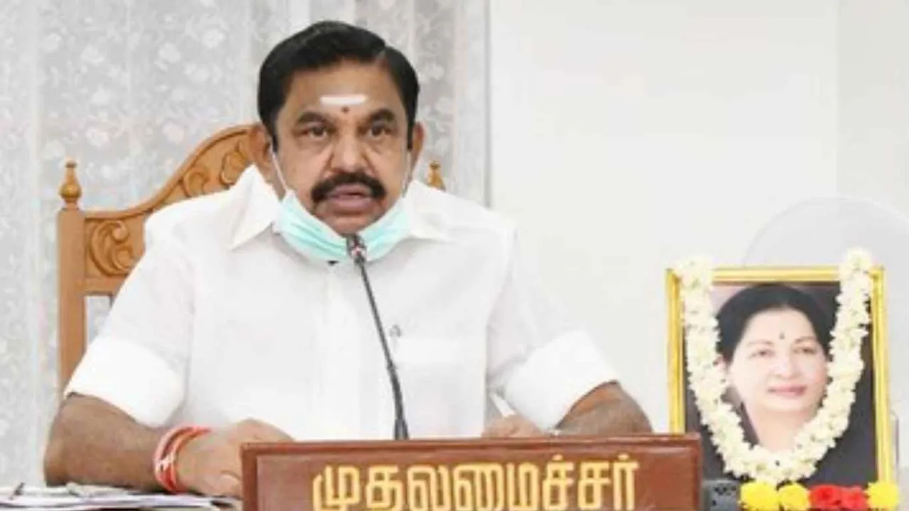 cm edappadi k palaniswami statement b