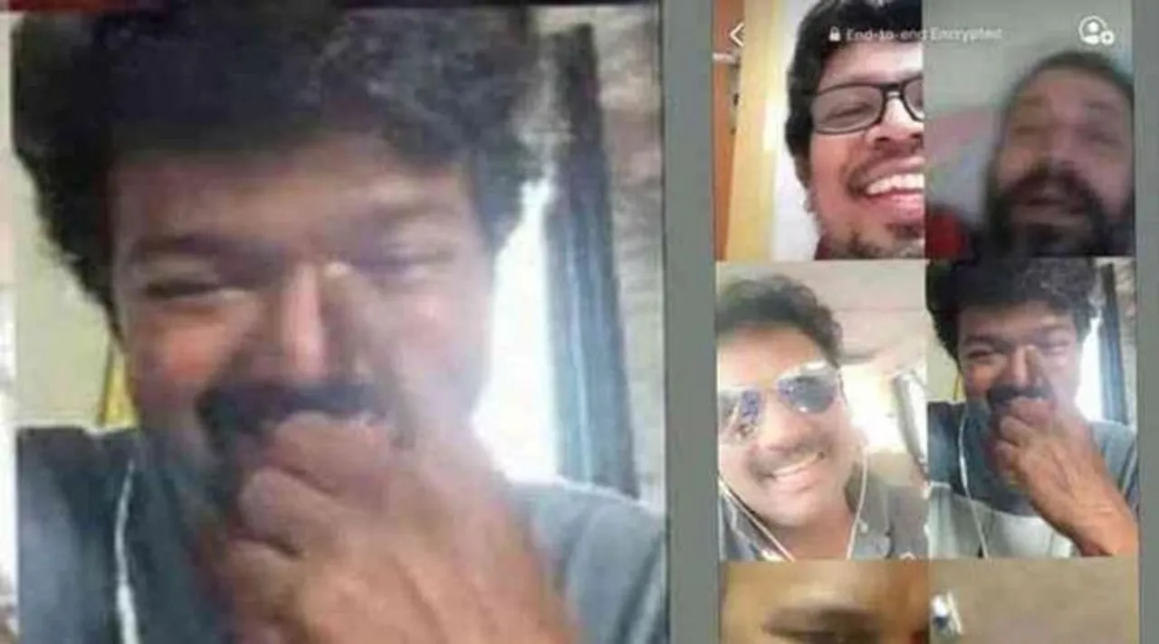 Thalapathy Vijay Friendship Day video call