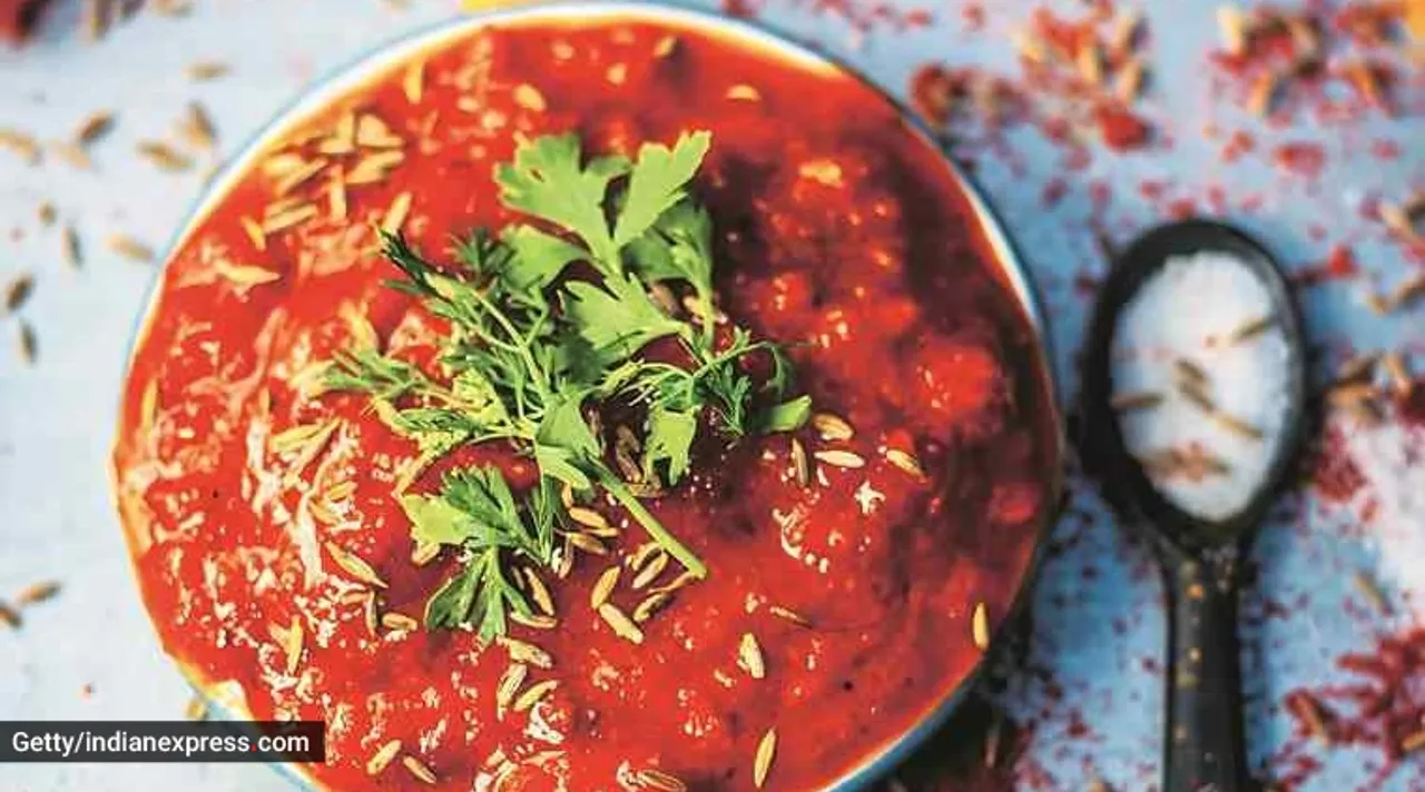 immunity boosting chutney, Tomato Garlic Chutney