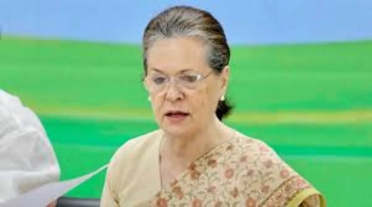 Sonia Gandhi Interim President