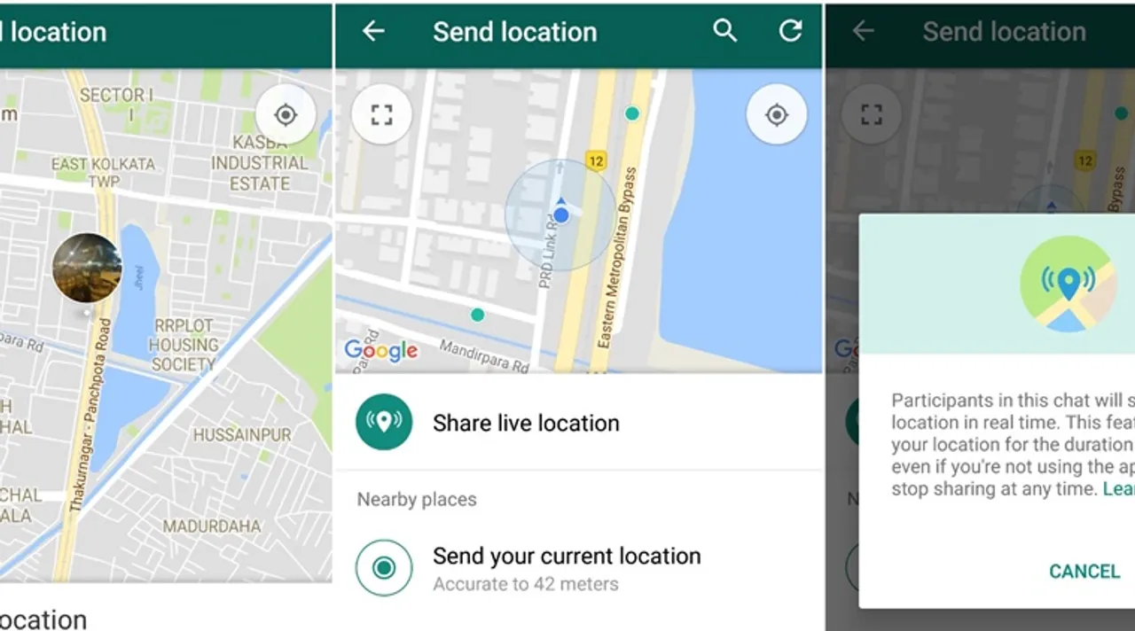 How to share your location on WhatsApp using iPhone or Android phone