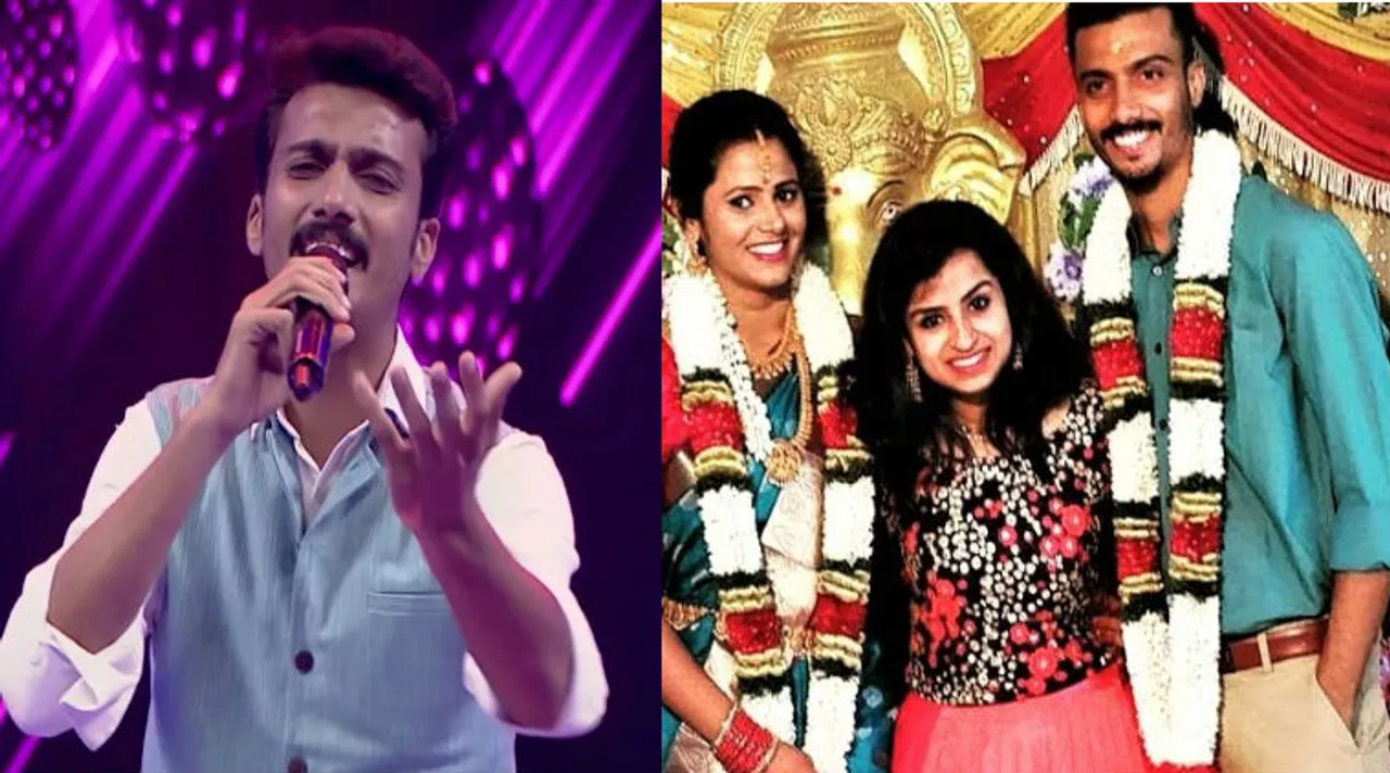 super singer vikram wife vijay tv super singer vikram