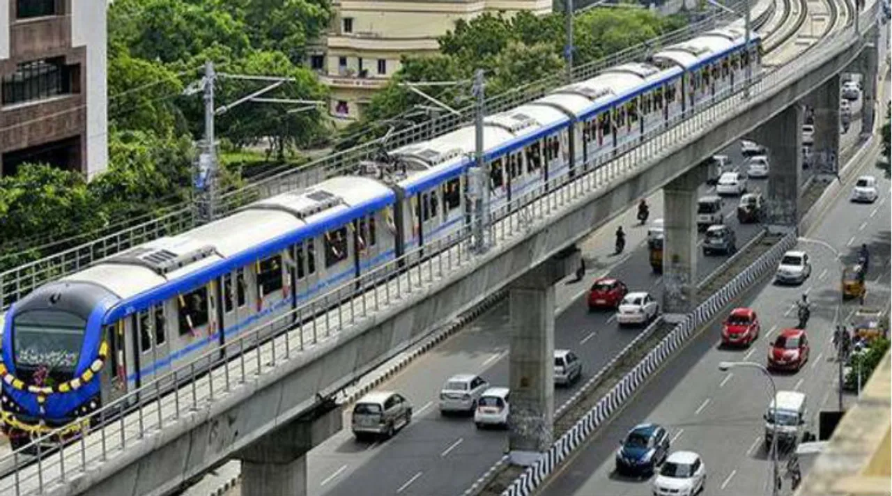 chennai metro metro train chennai