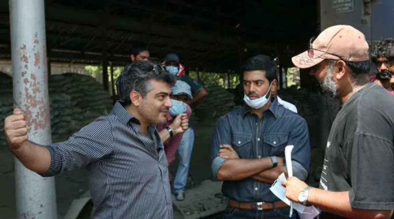 actor Ashwin kakumanu, Ashwin kakumanu shares throwback photo, அஸ்வின் ககுமனு, அஜித், மங்காத்தா, Ashwin kakumanu with ajith while mangaththa movie shooting, Ashwin kakumanu throwback photo goes viral