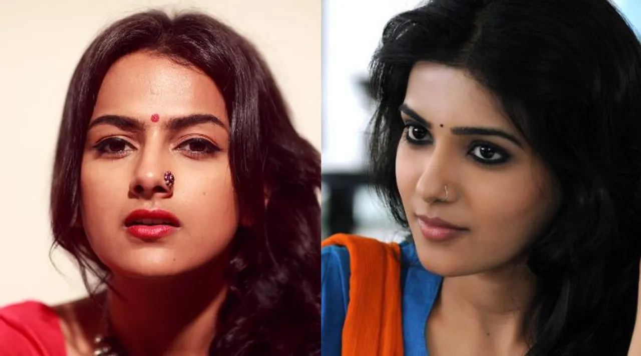 Tamil Actress with Nose Pin - Samantha Akkineni, Shraddha Srinath