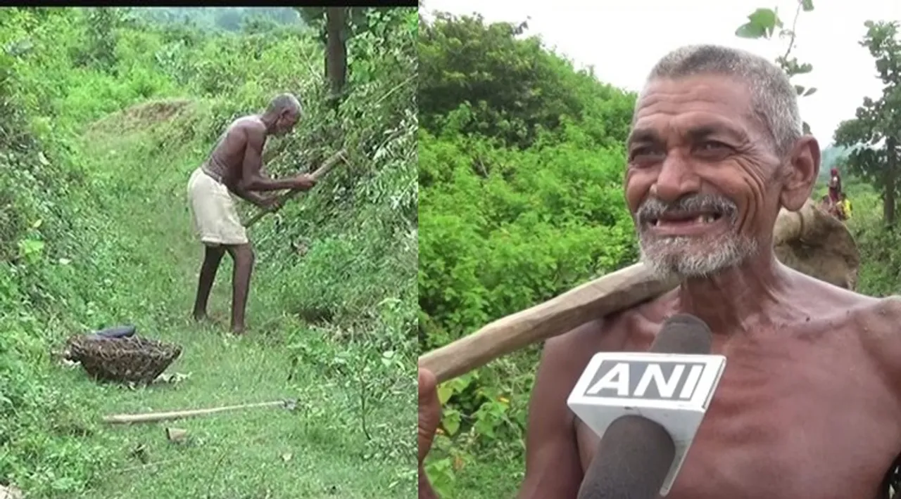 Bihar man digs 3km long canal for last 30 years to bring rainwater to his village