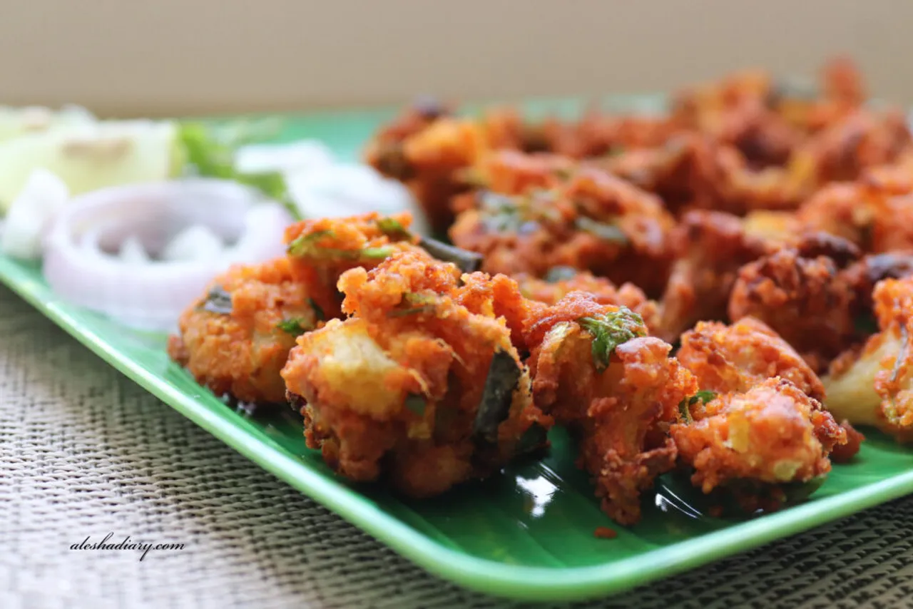 cauliflower pakoda recipe in tamil cauliflower pakoda