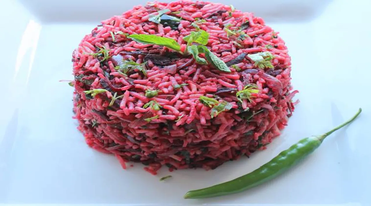 Beetroot Rice