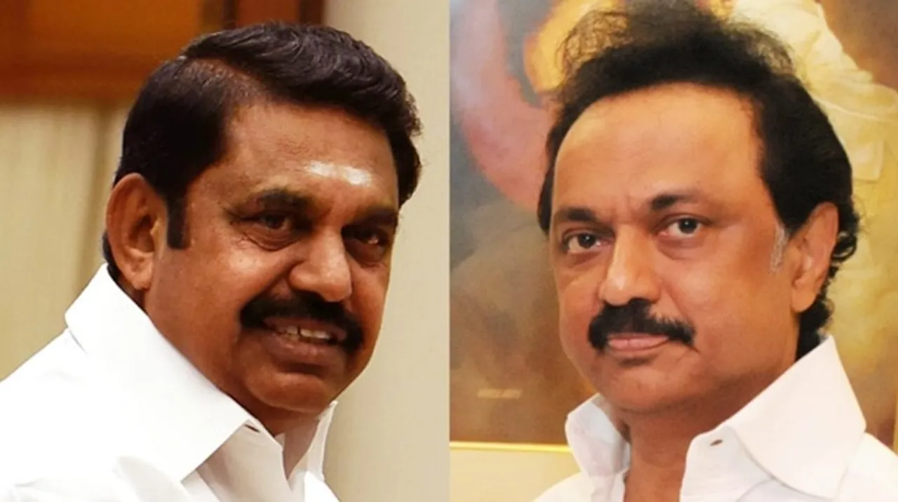 Tamil Nadu CM edappadi Palanisamy and DMK Leader MK Stalin traveled in the same flight