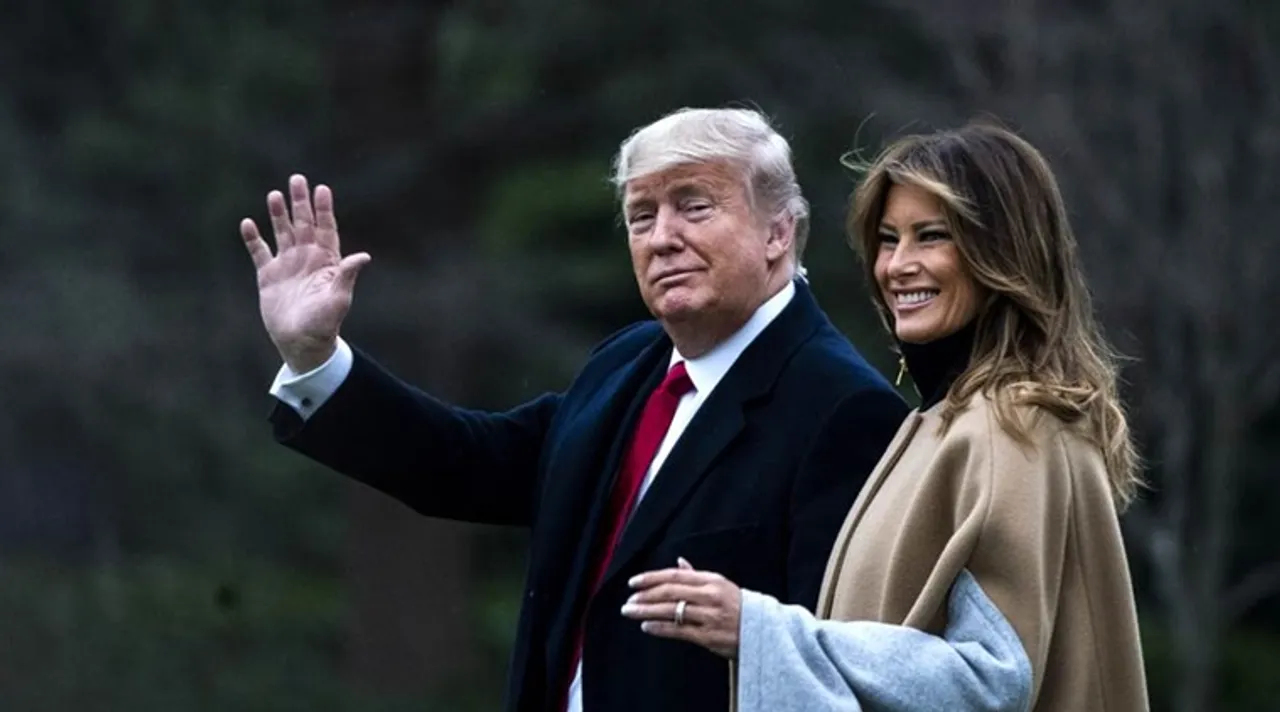 american president donald trump and first lady melania trump tested covid19 positive