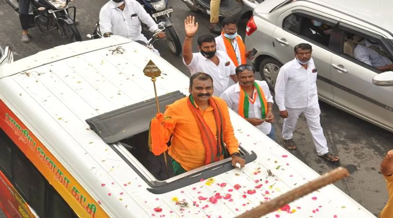 BJP Leader L Murugan Vel Yatra