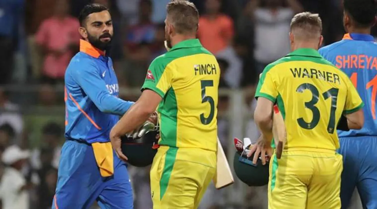 india vs australia, india vs australia 1st odi cricket, ஆஸ்திரேலியா வெற்றி, இந்தியா தோல்வி, கிரிக்கெட், india lose, australia win, australia won by 66 runs